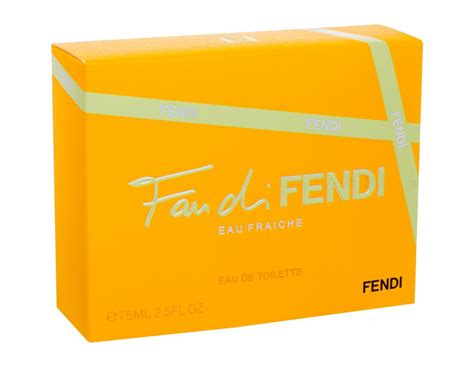 fan di fendi eau de toilette 75 ml|fendi fraiche fragrance.